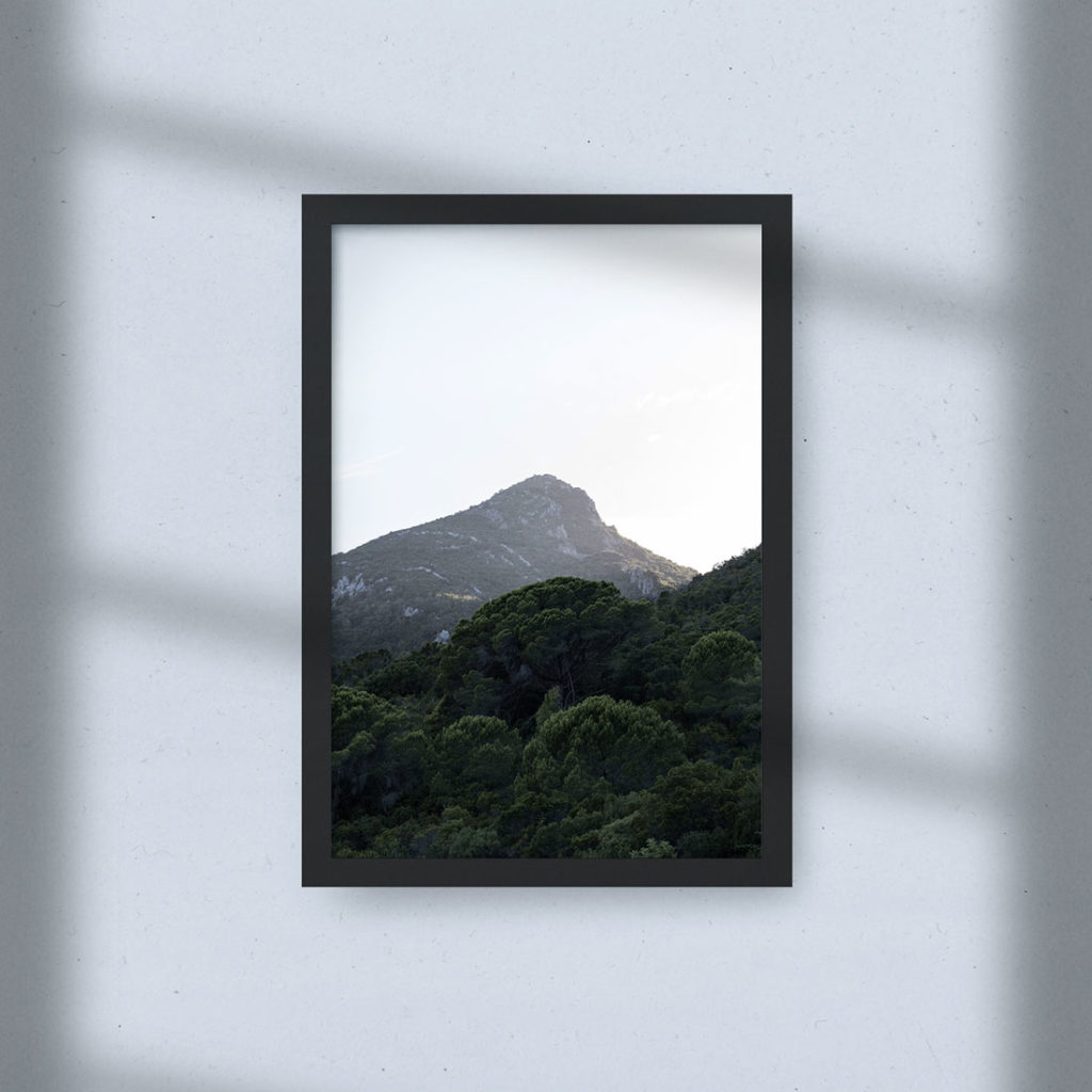 Cadre photo - Sous Un Ciel Blanc​